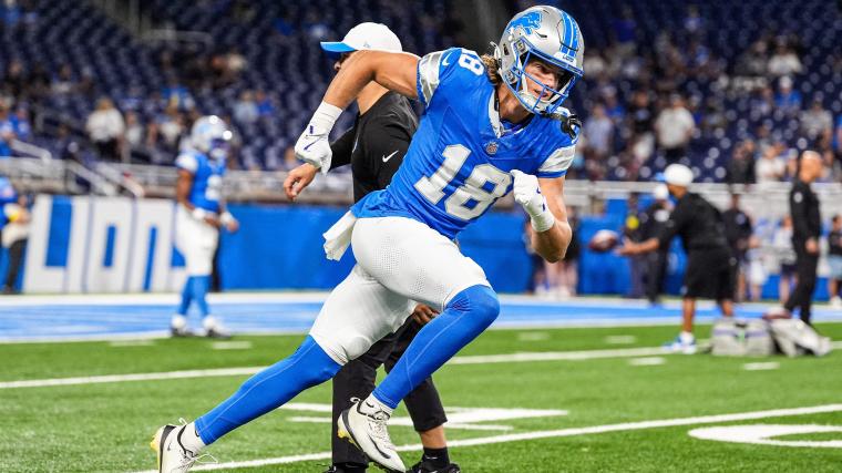 Is Isaac TeSlaa playing today? Why Lions WR is off to slow start in Week 17