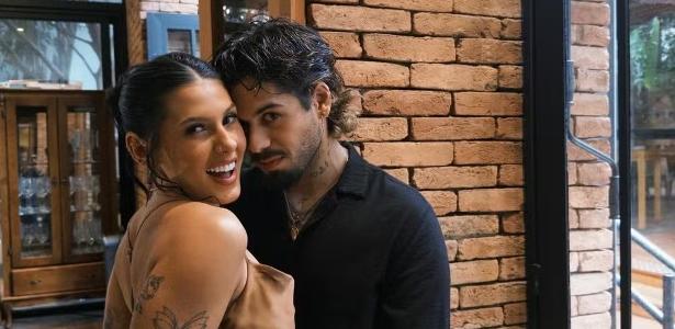 Zé Felipe diz que seu lugar preferido é em cima de Ana Castela