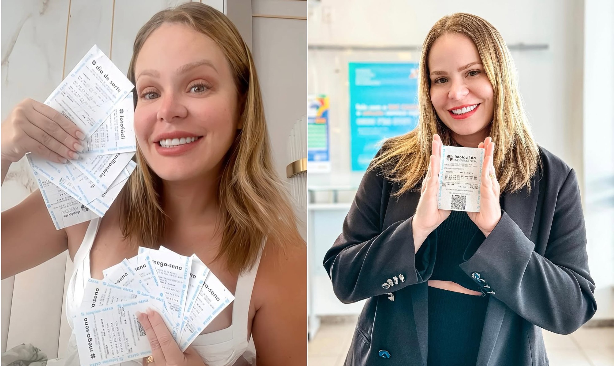 Premiada mais de 30 vezes em loterias, ex-BBB Paulinha Leite dá dicas para a Mega da Virada