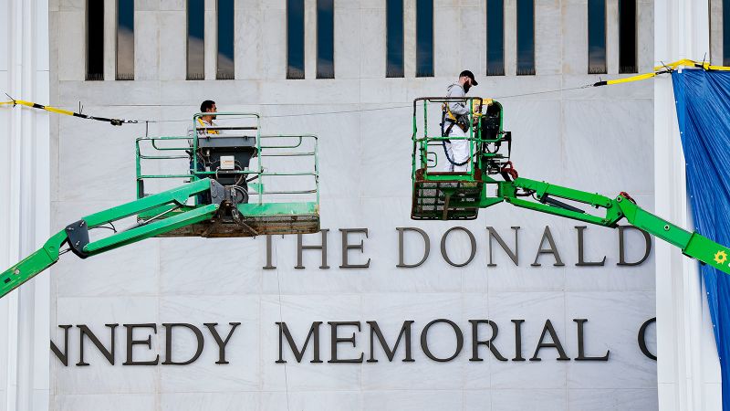 Kennedy Center: Annual Christmas Eve jazz concert canceled after Trump’s name installed