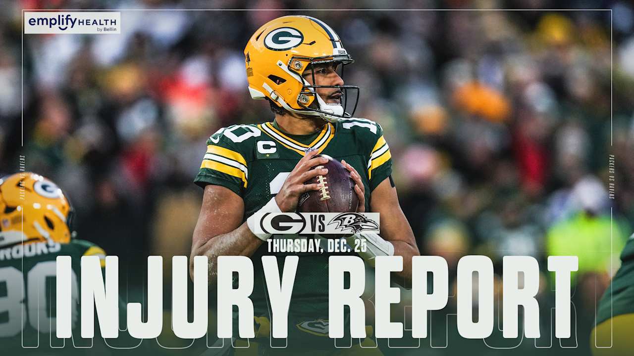 Packers list eight questionable vs. Ravens
