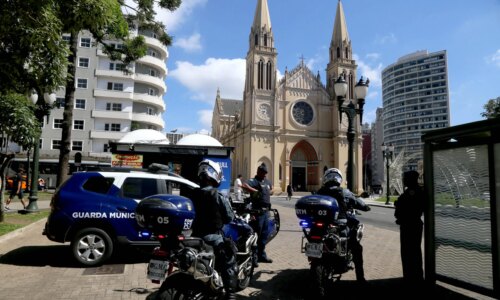 Guarda Municipal reforça segurança no Centro de Curitiba com nova operação