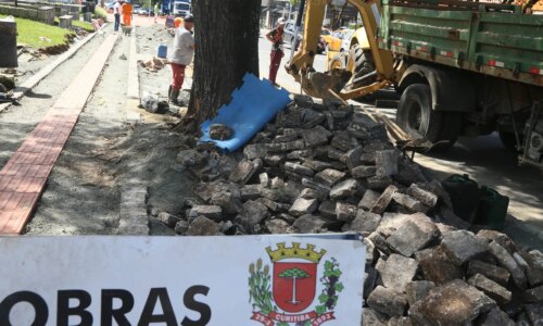 Rua Holanda recebe obras para melhorar acessibilidade e mobilidade