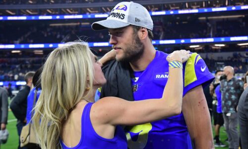 Matthew Stafford’s wife Kelly makes bold MVP statement in daughters’ Rams fit details