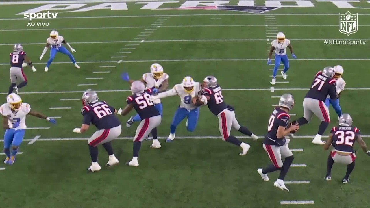 NFL: Sob olhar do presidente da Fifa, Patriots batem os Chargers no Wild Card e encerram jejum nos playoffs