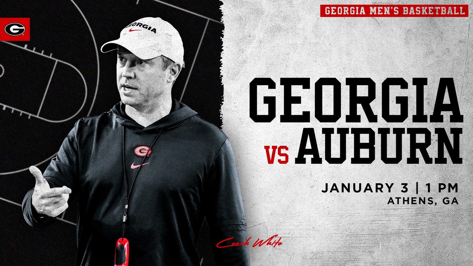 No. 23 Georgia Hosts Auburn In SEC Opener