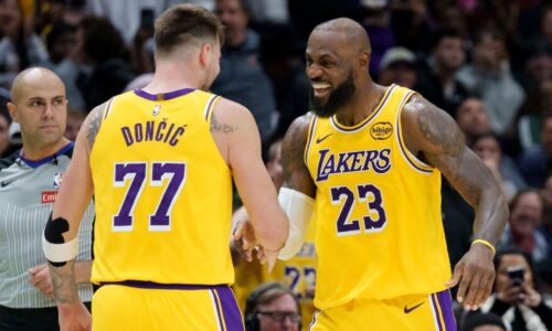 LeBron says he’s fitting his game around Luka, as it should be