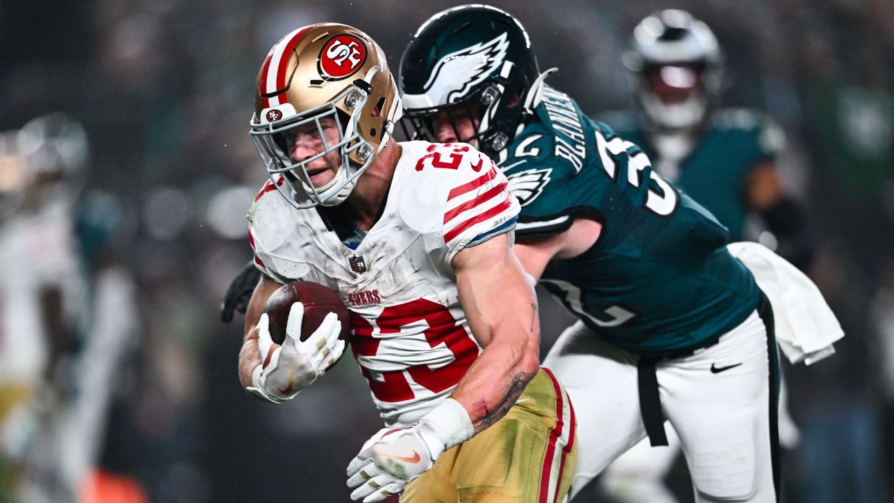 2025 NFL wild-card betting: Odds, picks for 49ers-Eagles