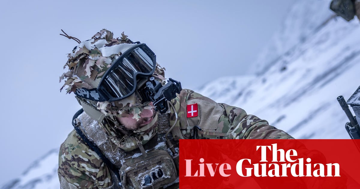 ‘I no longer feel an obligation to think purely of peace,’ says Trump amid Greenland threats – Europe live | World news