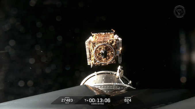 SpaceX opens 2026 with launch of Cosmo-SkyMed Earth observation satellite for Italy – Spaceflight Now