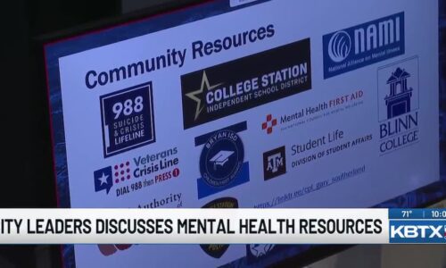 College Station council reviews mental health crisis response resources