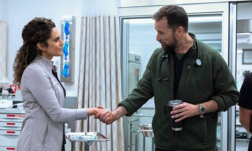 ‘The Pitt’ doctor Sepideh Moafi explains TV tension with Noah Wyle