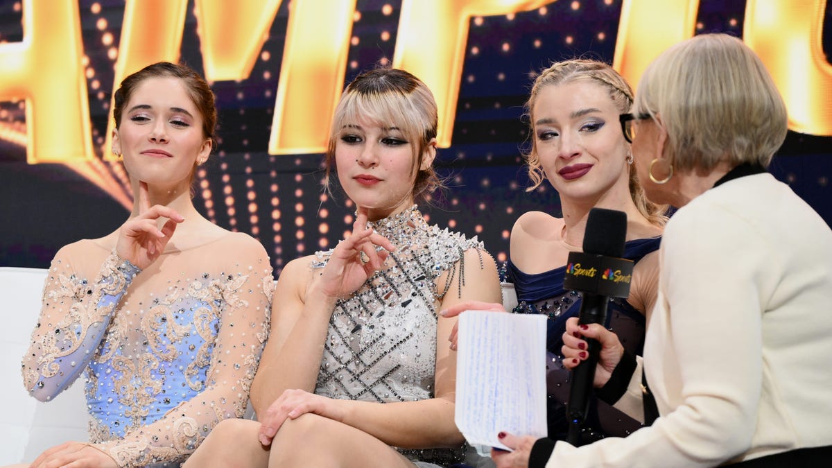 Amber Glenn’s US figure skating championship celebration was for the girlies