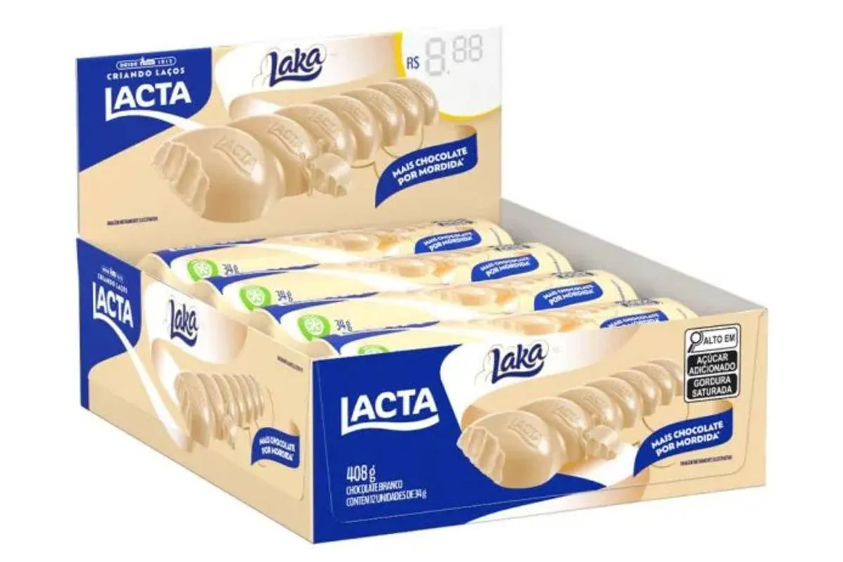 Anvisa manda recolher chocolate Laka após erro grave na embalagem