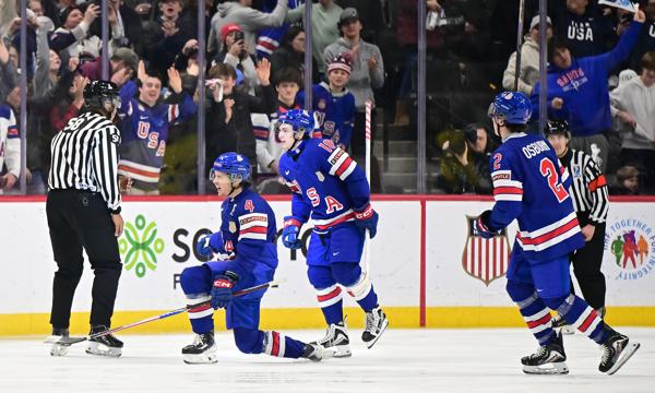 USA Plays Finland Tonight in Quarterfinals; Faceoff Set for 5 p.m. CT