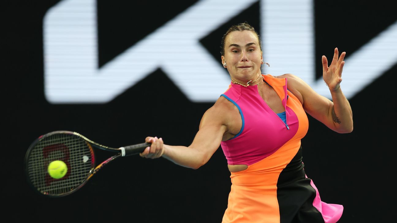 Aryna Sabalenka overcomes ‘tricky start’ at Australian Open