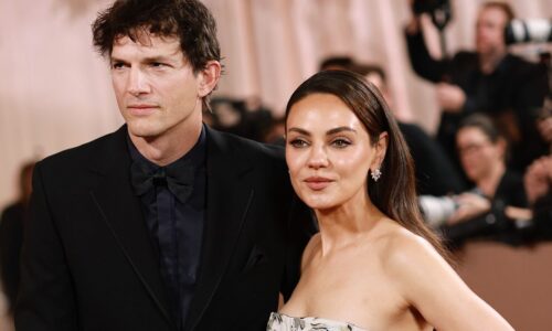 Mila Kunis and Ashton Kutcher Have Rare Date Night at Golden Globes 2026