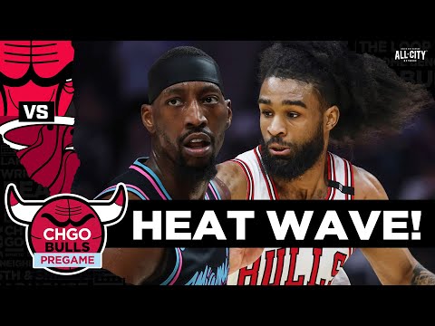 BULLS PREGAME: Can Coby White & the Chicago Bulls BOUNCE BACK vs Heat? | CHGO Bulls Podcast