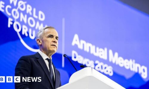 Carney says the old world order ‘is not coming back’ in Davos speech