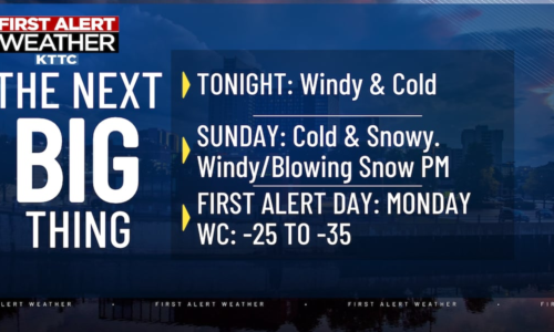 Cold & Snowy Rest of Weekend