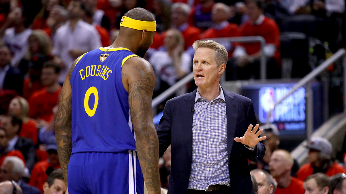 DeMarcus Cousins rips Steve Kerr for Warriors title comments – NBC Sports Bay Area & California