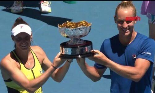Dupla 100% brasileira vai às quartas de final do Australian Open