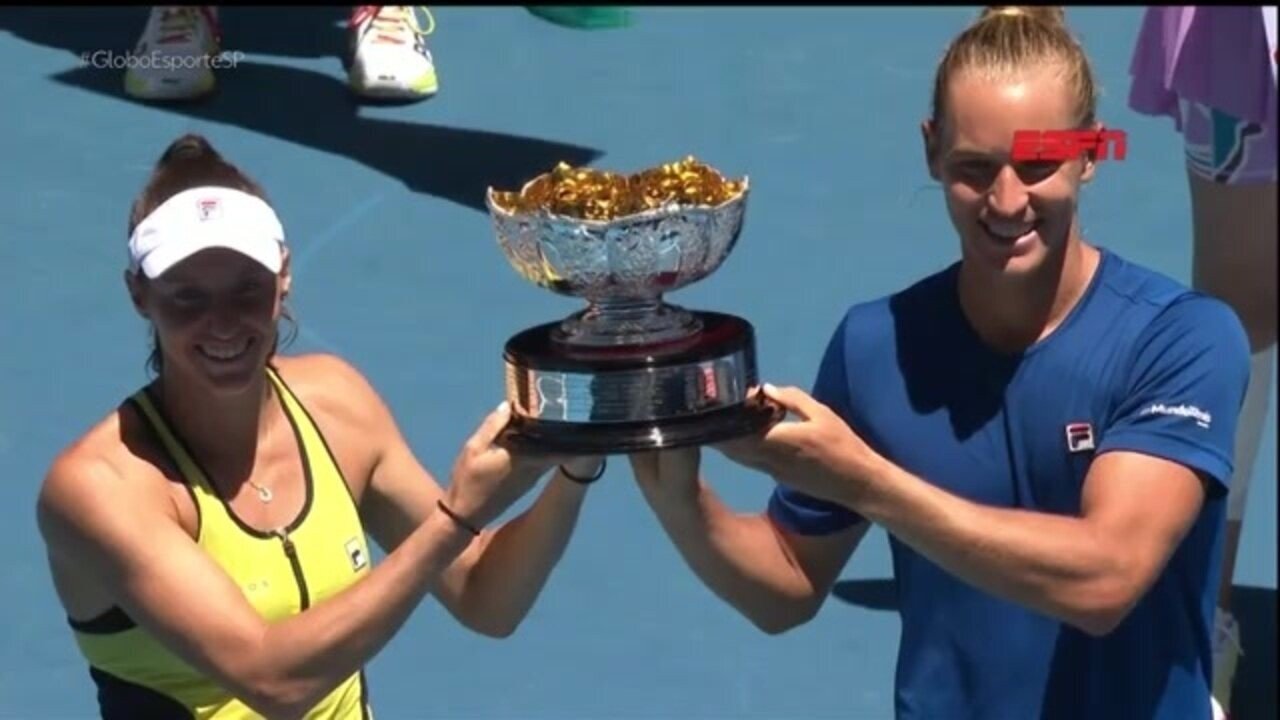 Dupla 100% brasileira vai às quartas de final do Australian Open