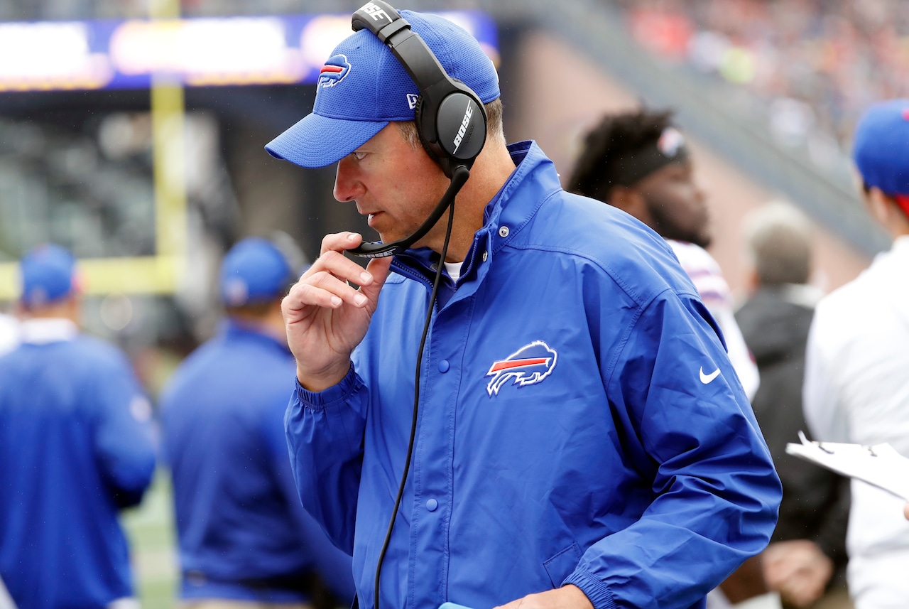 Bills offensive line coach Aaron Kromer expected to retire