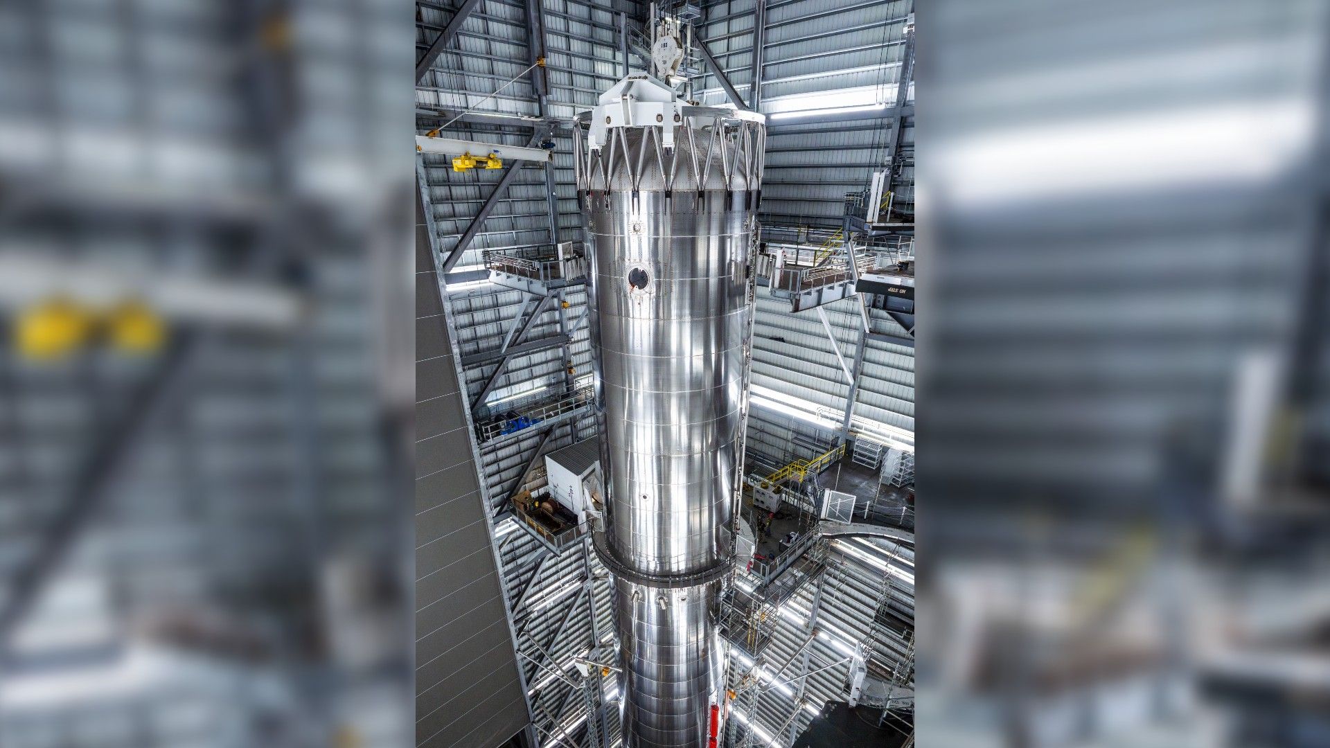 SpaceX stacks Super Heavy booster ahead of Starship megarocket’s 12th test flight