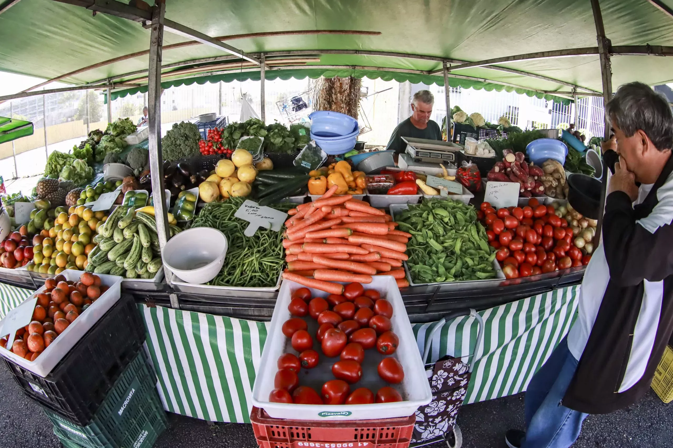 Feiras livres e orgânicas acontecem em 18 pontos de Curitiba neste sábado