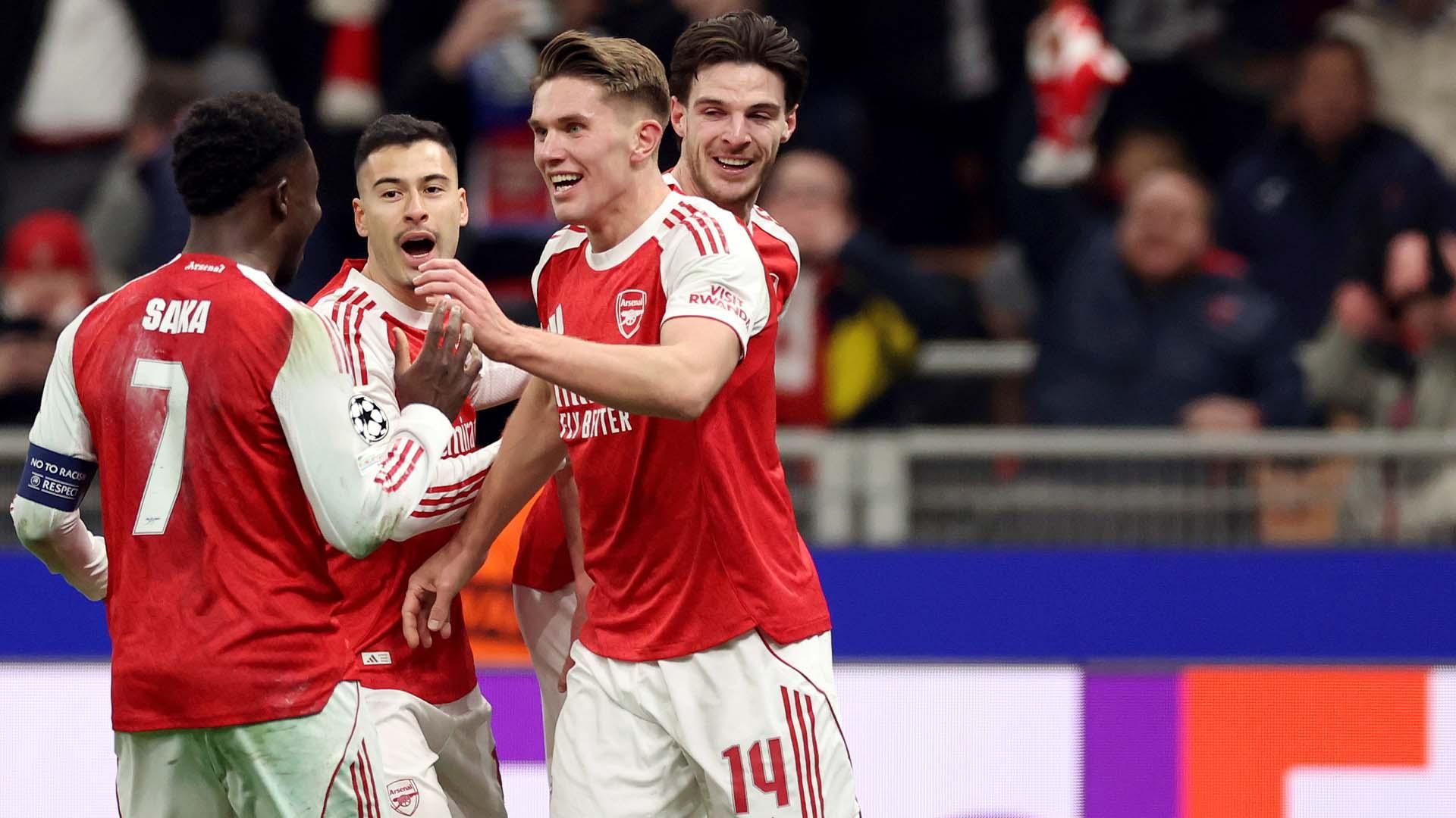 Gabriel Jesus hails ‘dream night’ as Arsenal make history