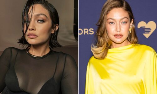 Gigi Hadid Looks Totally Unrecognizable with New Dark Hair Color