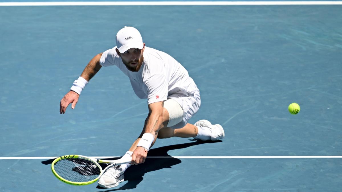 "He subido 50 veces a la red y le dije a mi equipo que no iba a correr más"