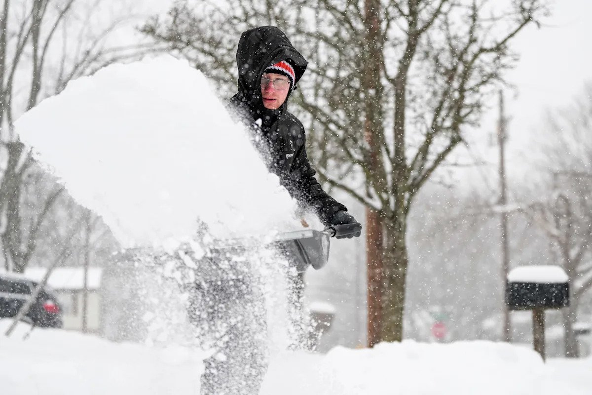 How much snow did we get? Yes, we broke records. See Ohio totals