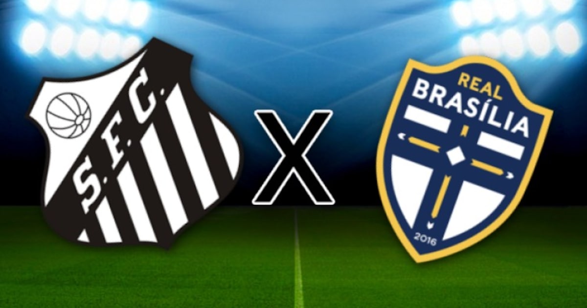 Santos x Real Brasília na Copinha: onde assistir ao vivo e horário