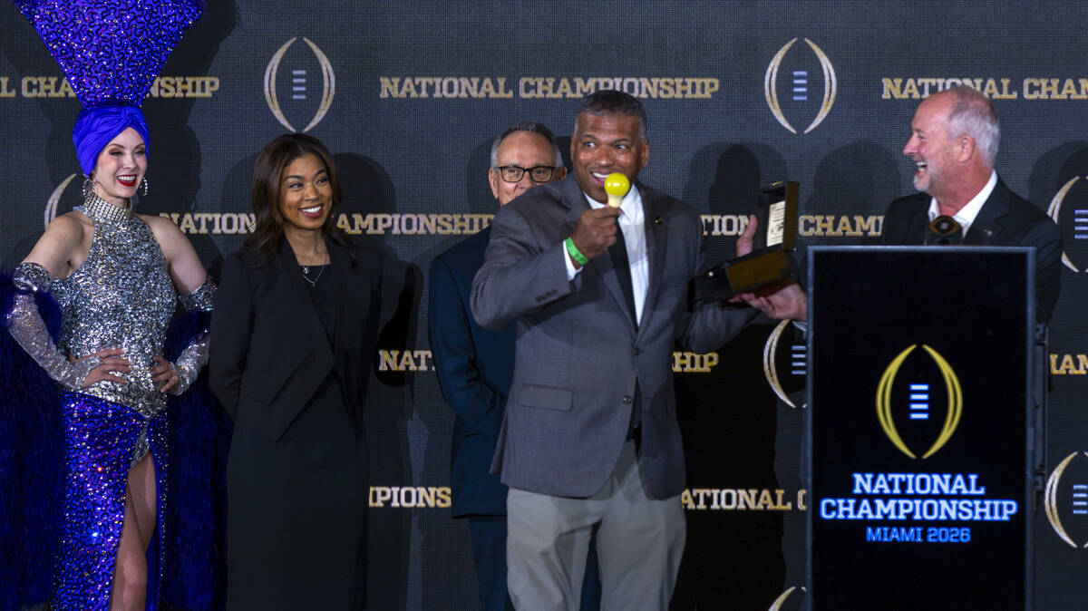 Las Vegas CFP championship in 2027 could be culmination of expanded playoff field | Football