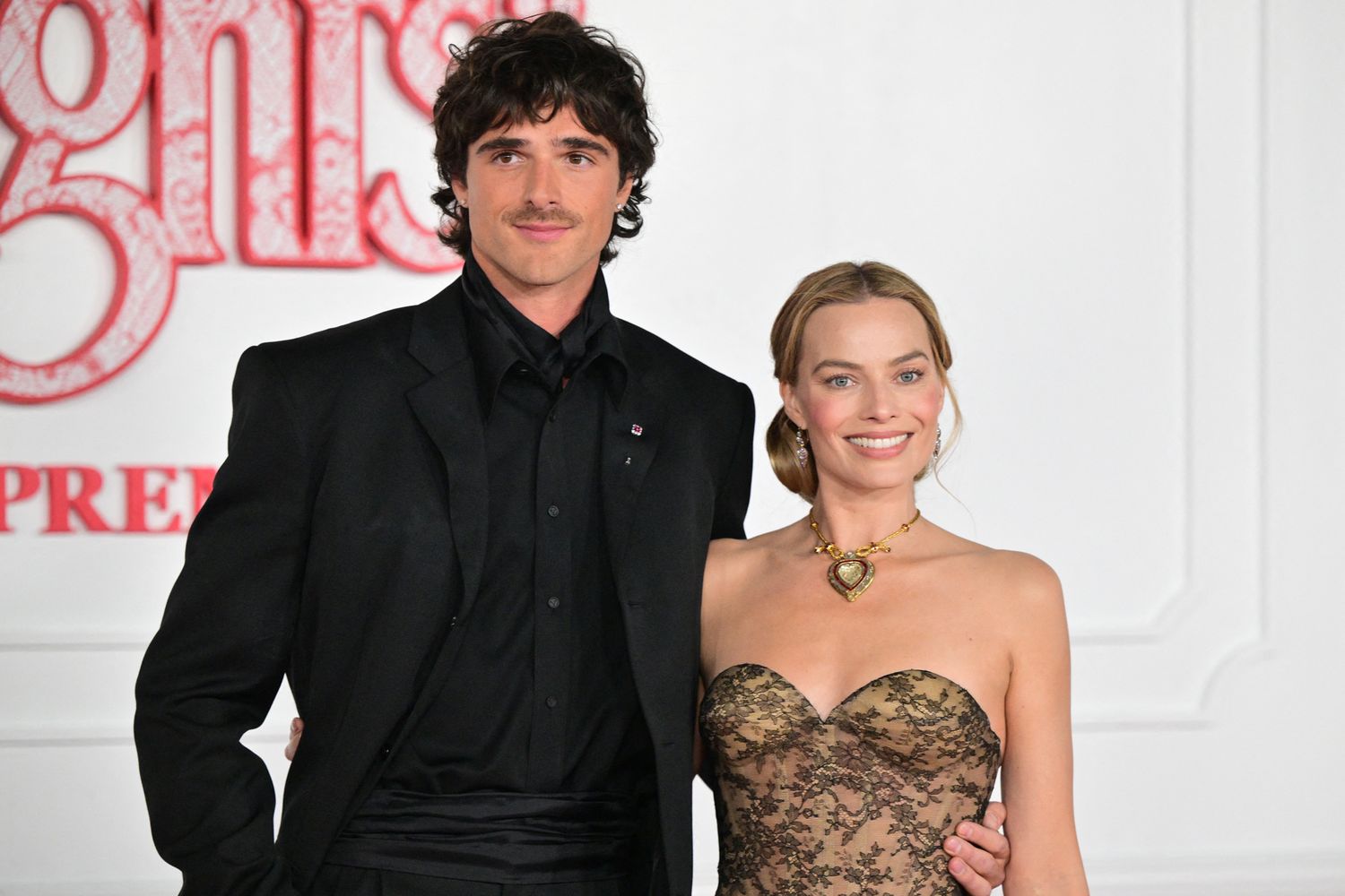 Margot Robbie and Jacob Elordi at ‘Wuthering Heights’ Premiere
