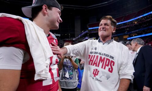 Mark Cuban donations key in Indiana football national championship run