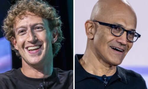 Meta rises 8%, Microsoft sinks 11% after earnings