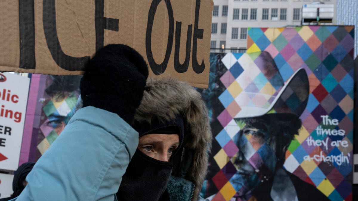 No Kings trains thousands of people to observe immigration officials