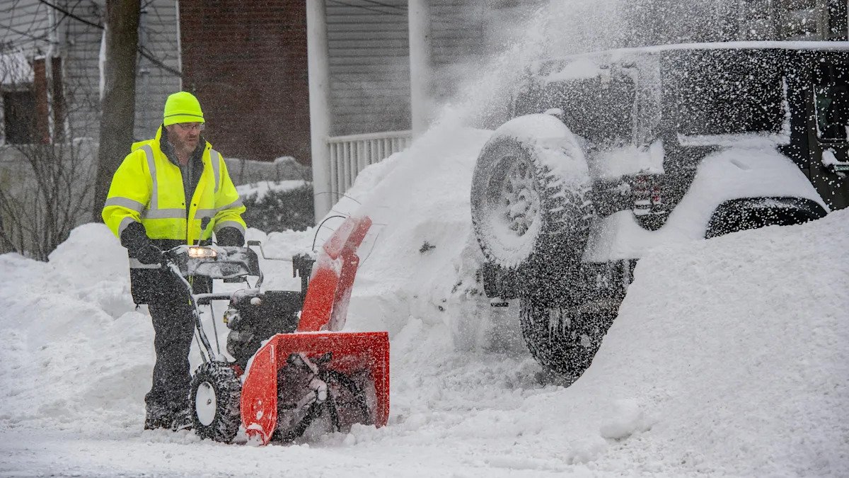 Northeast blanketed in heavy snow while ice accumulation leaves 600,000 in the South without power