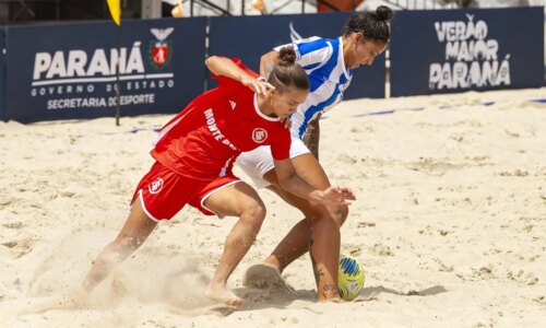 Paraná sedia etapa do Circuito Brasileiro de Beach Soccer
