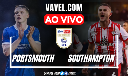 Portsmouth x Southampton AO VIVO, jogo em tempo real pela EFL Championship | 25/01/2026