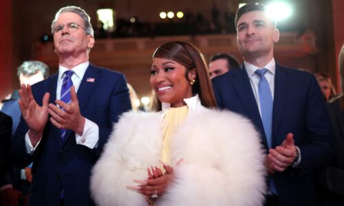 Rap artist Nicki Minaj pledges support for Trump accounts