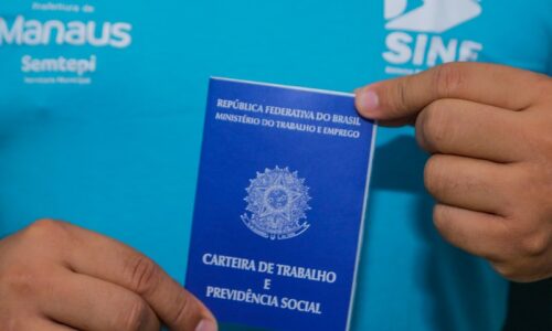 Sine Manaus oferta 444 vagas de emprego nesta terça–feira, 27/1