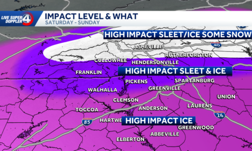 South Carolina: Winter storm: Snow, ice possible