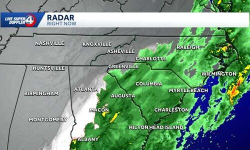 Snow chance in South Carolina