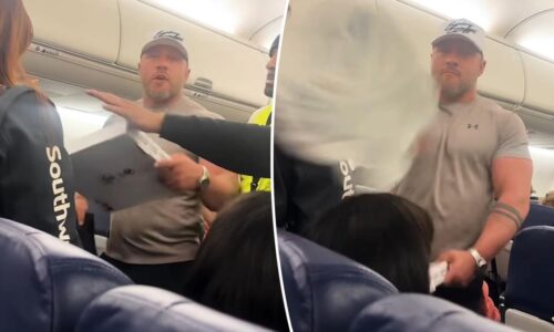 Southwest passenger throws pizza after man ‘flirts’ with his wife