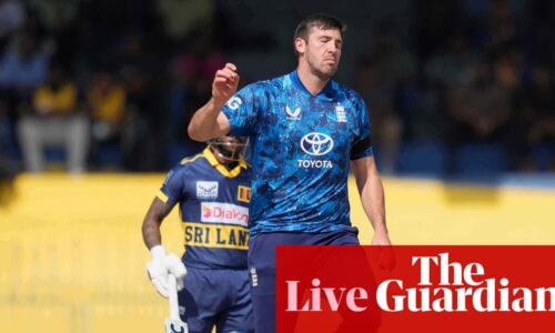 Sri Lanka v England: first men’s cricket one-day international – live | Cricket