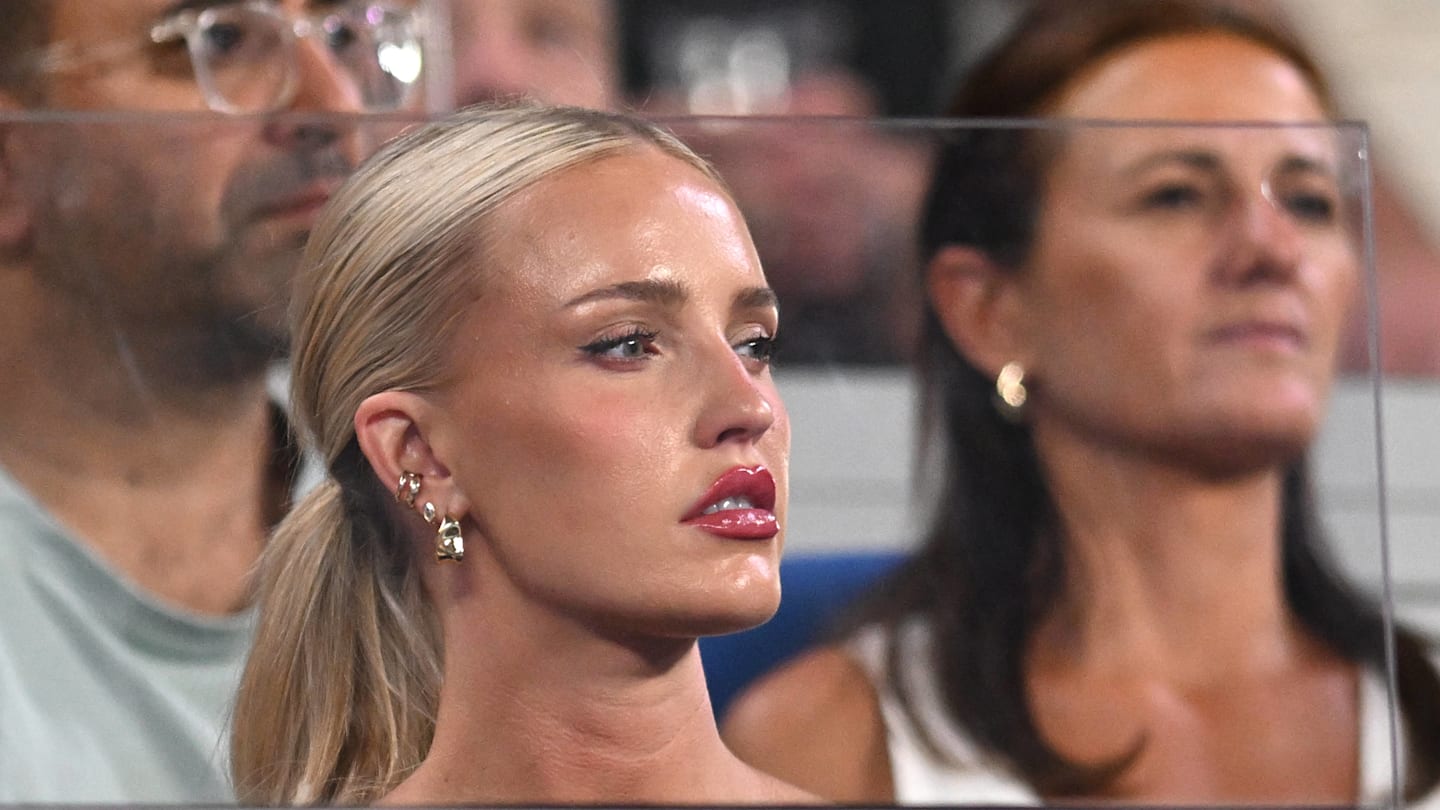 Taylor Fritz’s gf Morgan Riddle Turns Heads in Sheer Black Stunner at Australian Open